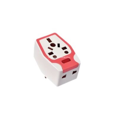 Multiplug 3 Pin Neon 2 Tone