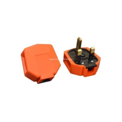 Multiplug 3 Pin Orange Neon