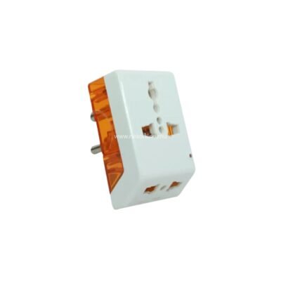 Multiplug 3 Pin Orange Neon